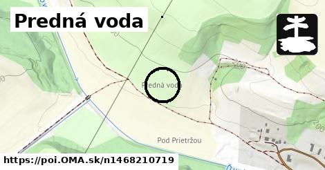 Predná voda