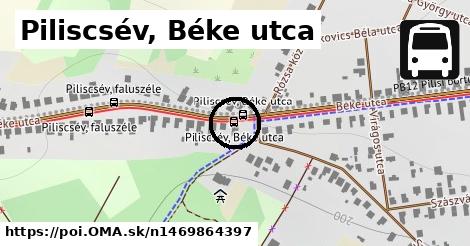 Piliscsév, Béke utca