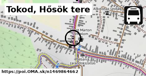 Tokod, Hősök tere