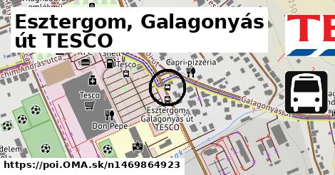 Esztergom, Galagonyás út TESCO