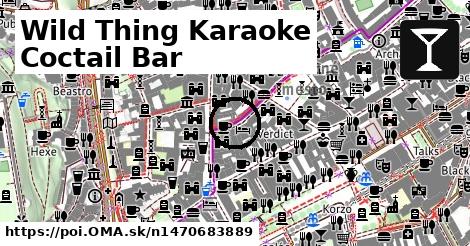 Wild Thing Karaoke Coctail Bar
