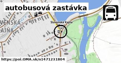 autobusová zastávka