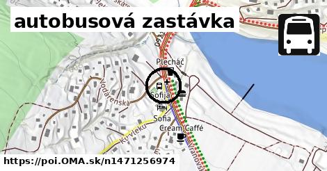 autobusová zastávka