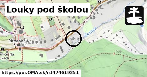 Louky pod školou