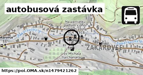 autobusová zastávka