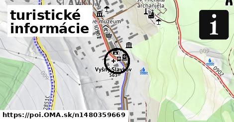 turistické informácie