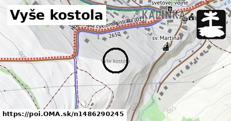 Vyše kostola