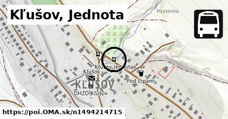 Kľušov, Jednota