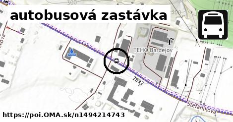 autobusová zastávka