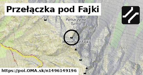 Przełączka pod Fajki