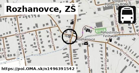 Rozhanovce, ZŠ