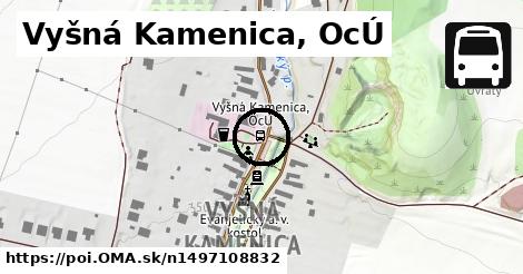 Vyšná Kamenica, OcÚ