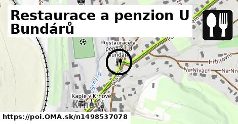 Restaurace a penzion U Bundárů