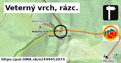 Veterný vrch, rázc.