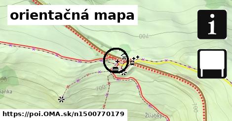 orientačná mapa