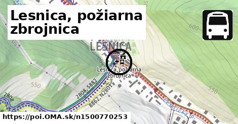 Lesnica, požiarna zbrojnica