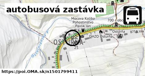 autobusová zastávka