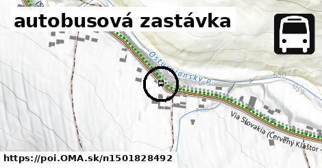 autobusová zastávka