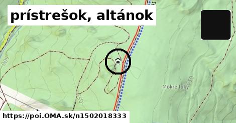 prístrešok, altánok