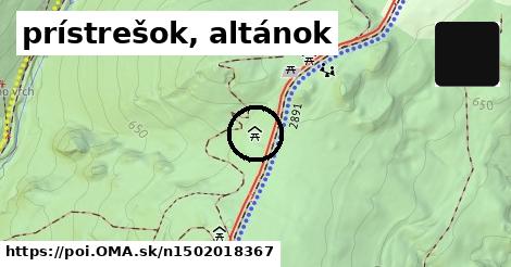 prístrešok, altánok