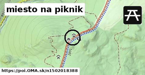 miesto na piknik