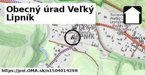 Obecný úrad Veľký Lipník