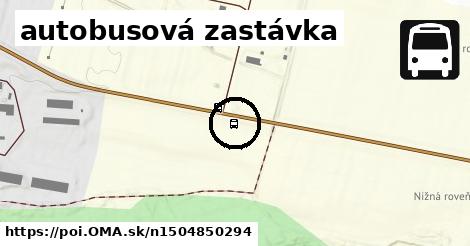 autobusová zastávka