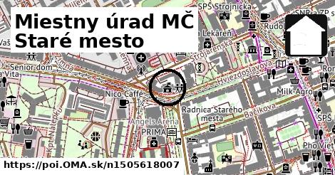 Miestny úrad MČ Staré mesto