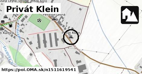 Privát Klein