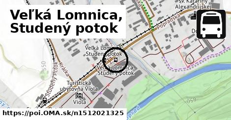 Veľká Lomnica, Studený potok