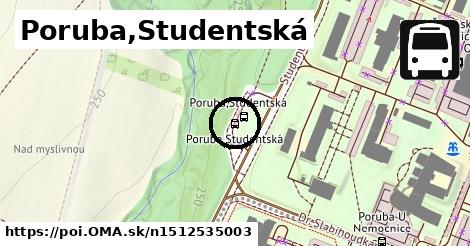 Poruba,Studentská