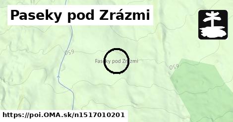 Paseky pod Zrázmi