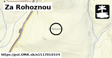 Za Rohoznou