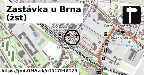 Zastávka u Brna (žst)