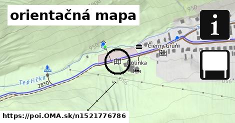 orientačná mapa