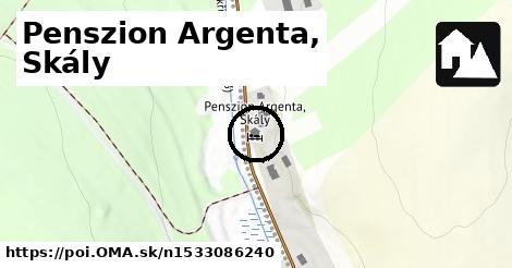 Penszion Argenta, Skály