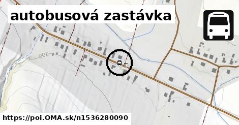 autobusová zastávka