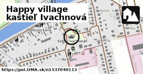 Happy village kaštieľ Ivachnová