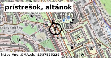 prístrešok, altánok