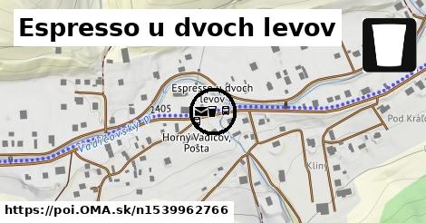 Espresso u dvoch levov