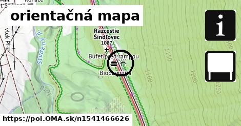 orientačná mapa