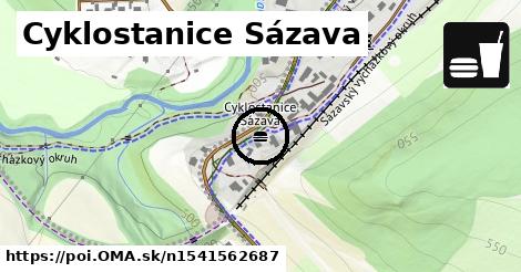 Cyklostanice Sázava