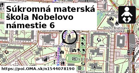 Súkromná materská škola Nobelovo námestie 6