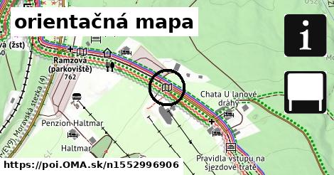 orientačná mapa