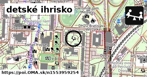 detské ihrisko