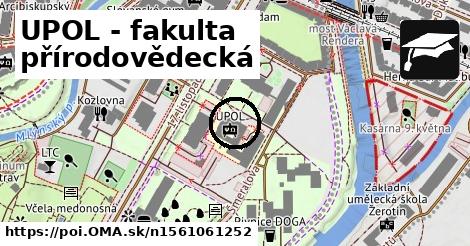 UPOL - fakulta přírodovědecká