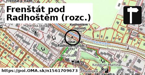 Frenštát pod Radhoštěm (rozc.)