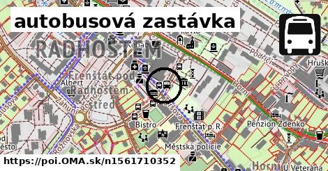 autobusová zastávka