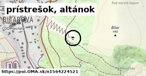 prístrešok, altánok