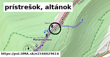 prístrešok, altánok